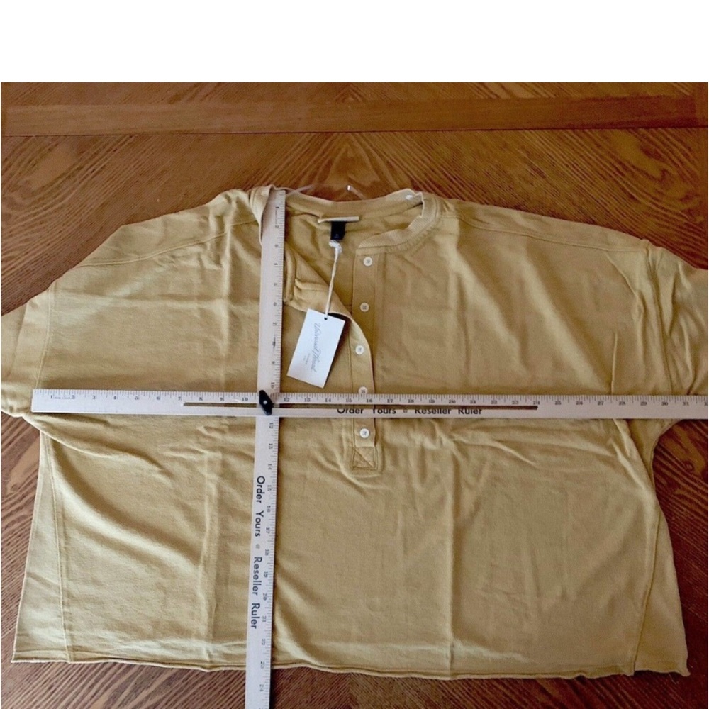 Universal Thread Tan Button-Up Top - Picture 12 of 14